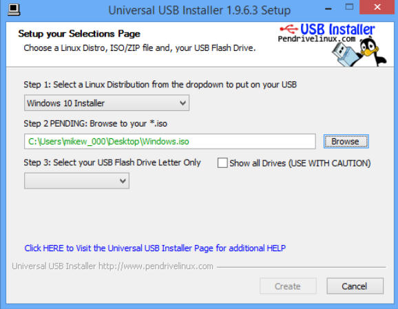 Usb installer for mac